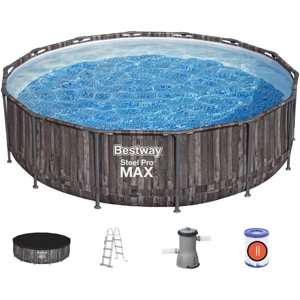 Bestway uima-allassetti Steel Pro Max 427 puun ilme