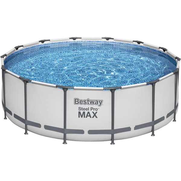 Bestway uima-allassetti Steel Pro Max 427 vaaleanharmaa