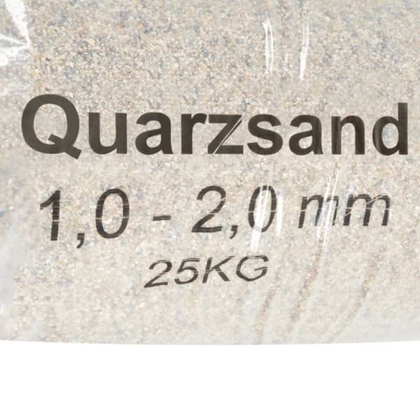 filtersand 25 kg 1,0-2,0 mm