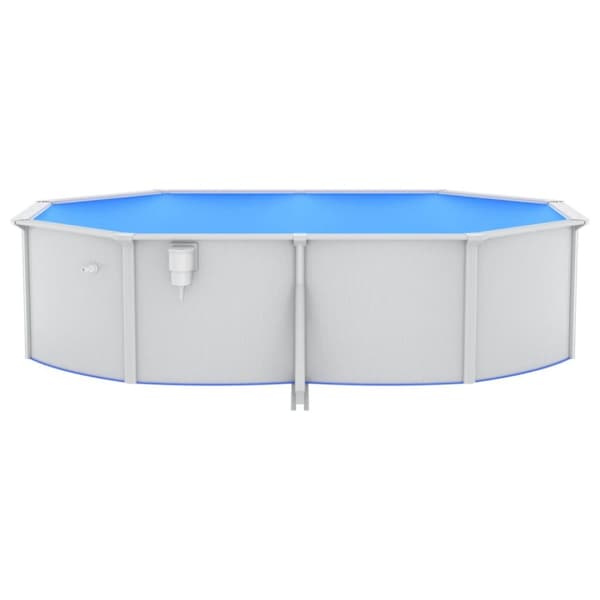swimmingpool med poolstige 490x360x120 cm