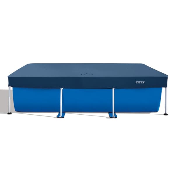 Intex rektangulär ram swimmingpool - 220 x 150 x 60 cm - Blå - ingår Tillbehör CB97