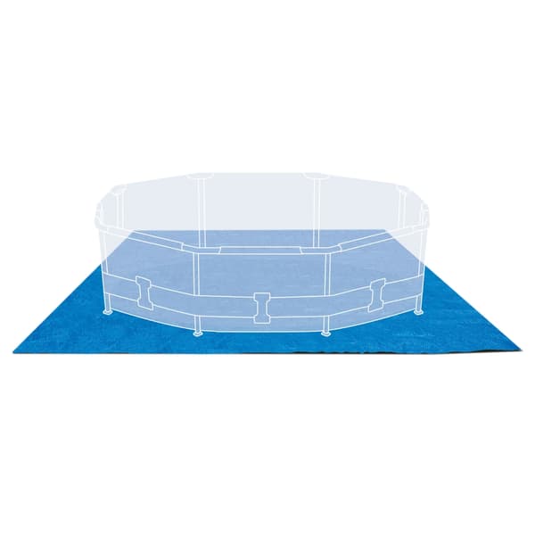 Intex rektangulär ram swimmingpool - 220 x 150 x 60 cm - Blå - ingår Tillbehör CB97