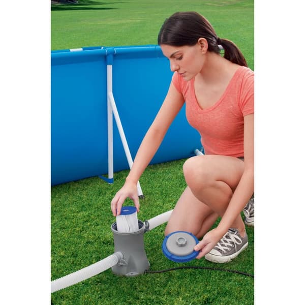 Bestway Poolrenare 1249 liter/timme Trädgård 58381