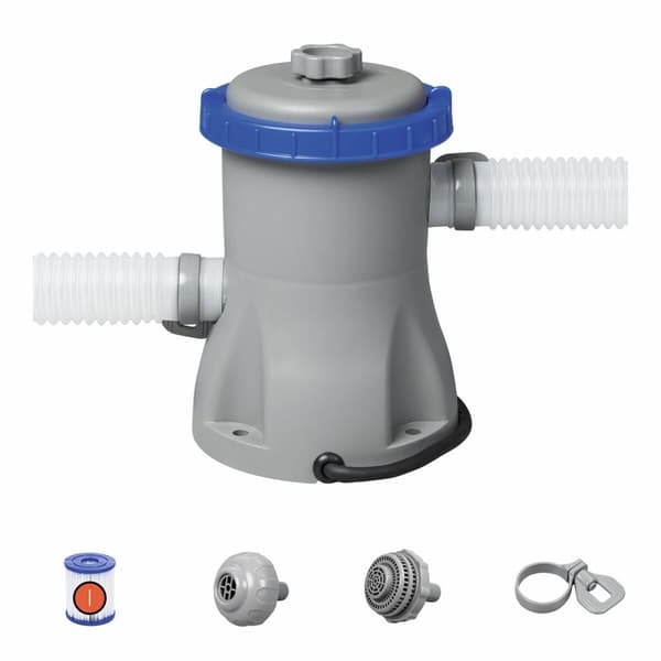 Bestway Poolrenare 1249 liter/timme Trädgård 58381