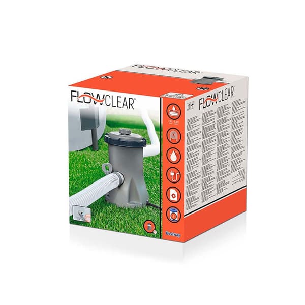 Bestway Poolrenare 1249 liter/timme Trädgård 58381