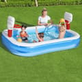 Miniatyrbillede 3 af 3: Oppustelig Pool til Børn Bestway 636 L 254 x 168 x 102 cm Basketball
