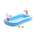 Miniatyrbillede 1 af 3: Oppustelig Pool til Børn Bestway 636 L 254 x 168 x 102 cm Basketball