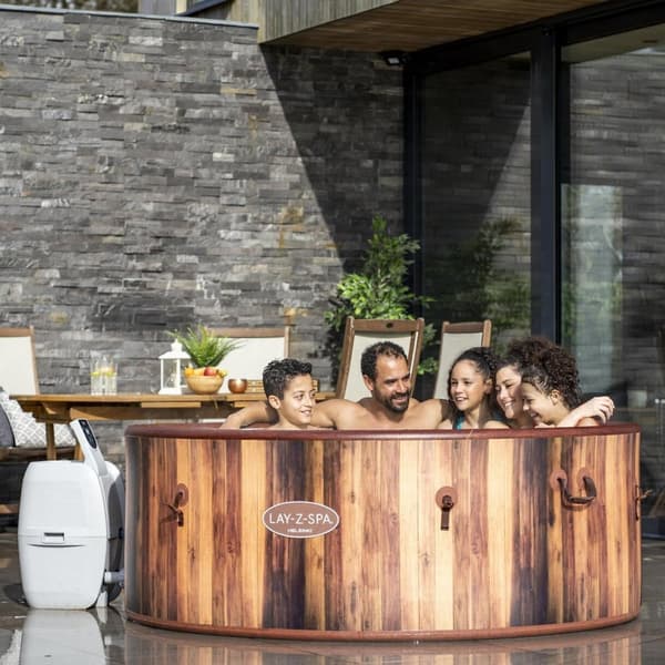 Lay-Z Spa Helsinki Airjet | Bestway oppustelige spabad 5-7 personer