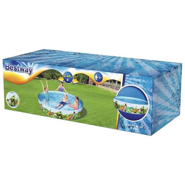 Bestway Pool Fill ´n Fun Dinosaurs 244x46 Cm Flerfarvet 2074 Liters
