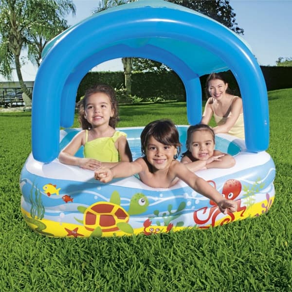 Oppustelig Pool til Børn Bestway 140 x 140 x 114 cm