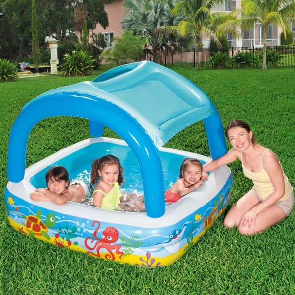 Oppustelig Pool til Børn Bestway 140 x 140 x 114 cm