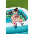 Miniatyrbild 9 av 11: Uppblåsbar plaskpool för barn Bestway 3D 262 x 175 x 51 cm Blå