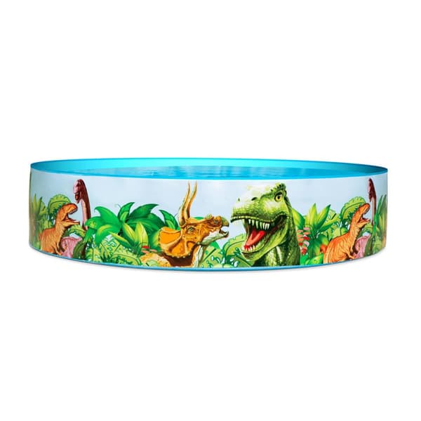 Uppblåsbar plaskpool för barn Bestway Dinosaurier 183 x 38 cm