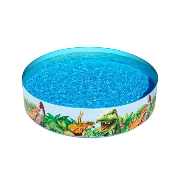 Uppblåsbar plaskpool för barn Bestway Dinosaurier 183 x 38 cm