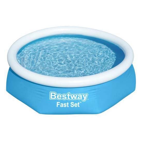 Bestway Rund Oppustelig Pool Fast Set Ø 244x61 Cm  1880 Liters