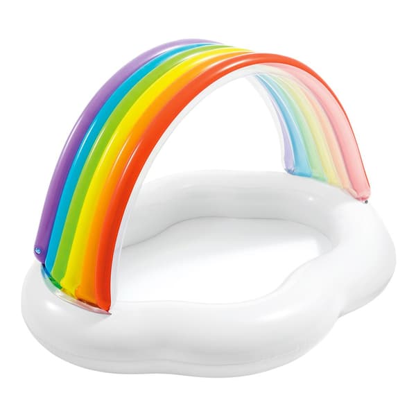 Intex Slå Samman Rainbow Canopy Baby Flerfärgad