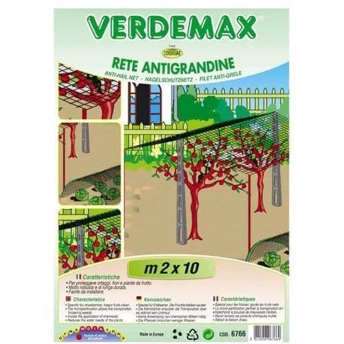 Skyddsnät - Verdemax - 6766 - 2 x 10 m - Polyeten - 33 g/m²