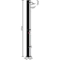 Miniatyrbild 2 av 4: LZQ Utomhuspool Soldusch - 35 L - Varmvatten Max. 60°C - Silver