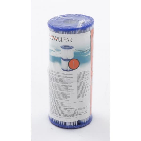 Bestway reservfilter I, 8 x 9 cm, 2 st
