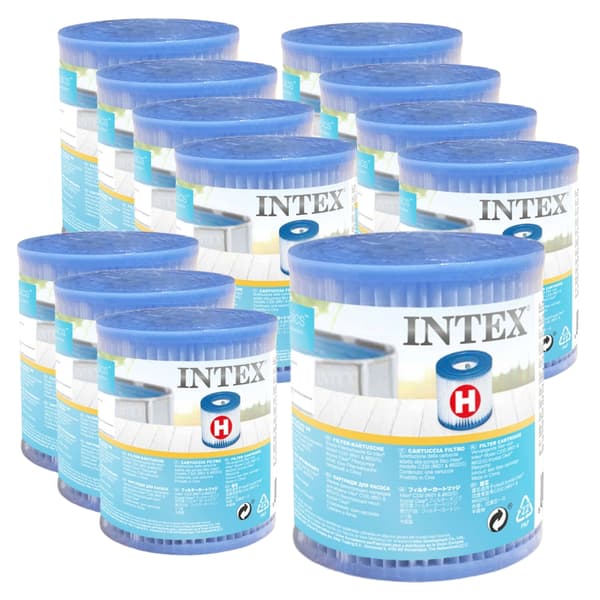 Intex Pyöreä puhallettava Easy Set Uima-allas - 305 x 76 cm - Sininen - Tarvikkeet Mukaan Lukien CB94