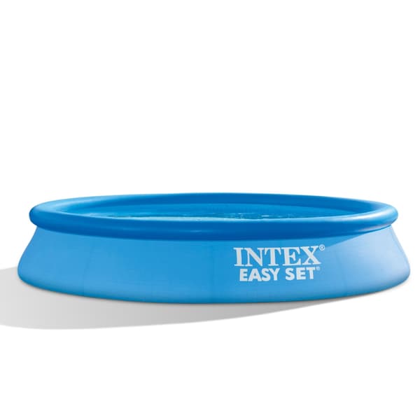Intex Round Inflatable Pool Set Uima - 305 cm 61 cm - Sininen -  Tarvikkeet Mukaan Lukien CB15