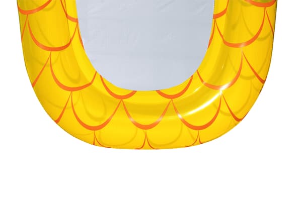 Oppustelig madras med mesh ananas 186 x 112 cm Bestway 43644