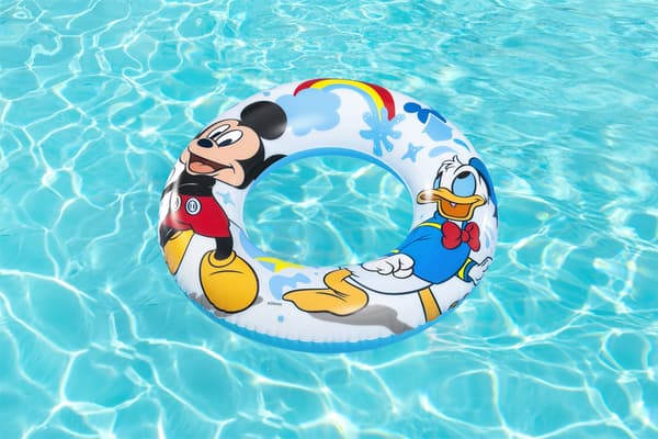 Oppustelig svømmering Mickey Mouse 56 cm Bestway 91004