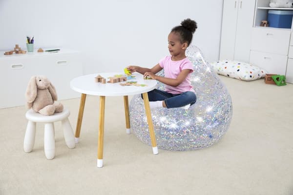 Puhallettava Glitter-tuoli 72 x 72 x 64 cm Bestway 75105