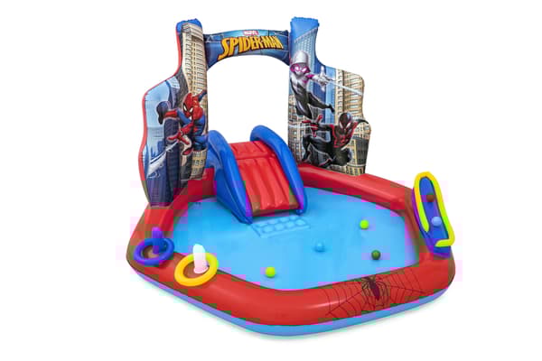 Uppblåsbar Spider Man Playground 211 x 206 x 127 cm Bestway 98793