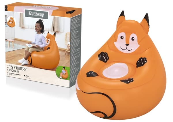 Oppustelig Fox Stol 72 x 72 x 64 cm Bestway 75116