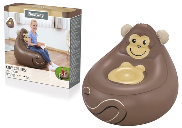 Oppustelig Monkey Chair 72 x 72 x 64 cm Bestway 75116