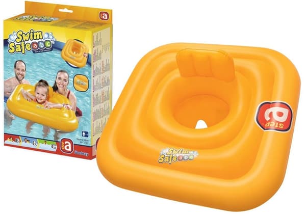 Svømmeringsæde til de mindste Square Swim Safe Step A 76 cm Bestway 32050