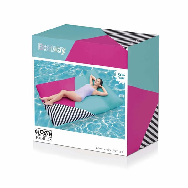 Uppblåsbar madrass med överdrag 200 x 129 cm Bestway 43305
