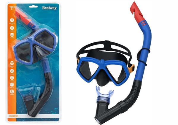 Sukellussarjanaamio Snorkkelinsinisellä 24070