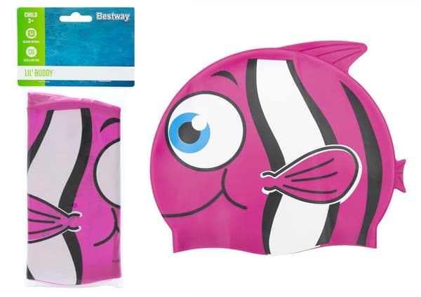 Pink Fish badehætte Bestway 26025