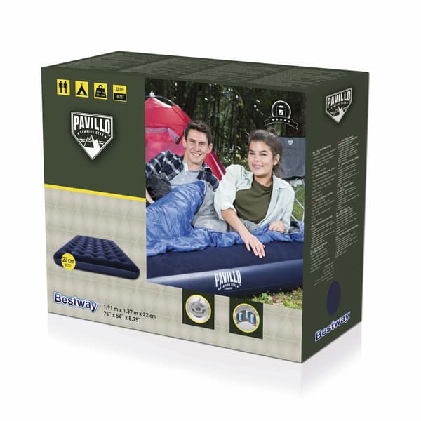 Oppustelig madras 191 x 137 x 22 cm Bestway 67002