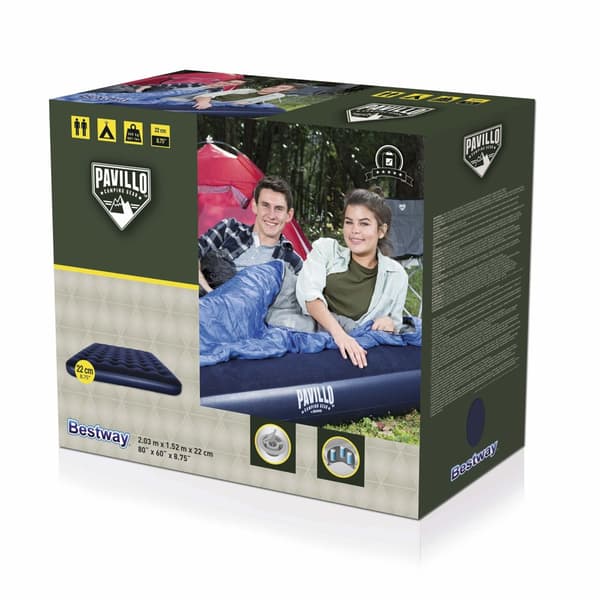 Oppustelig madras 203 x 152 x 22 cm Bestway 67003