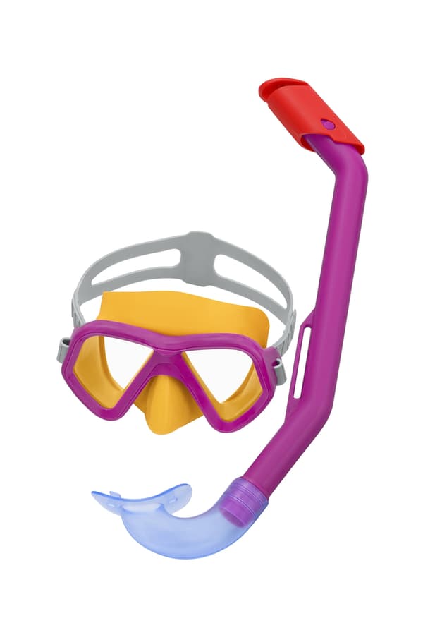 Dykset Mask + Snorkel Rosa Bestway 24023