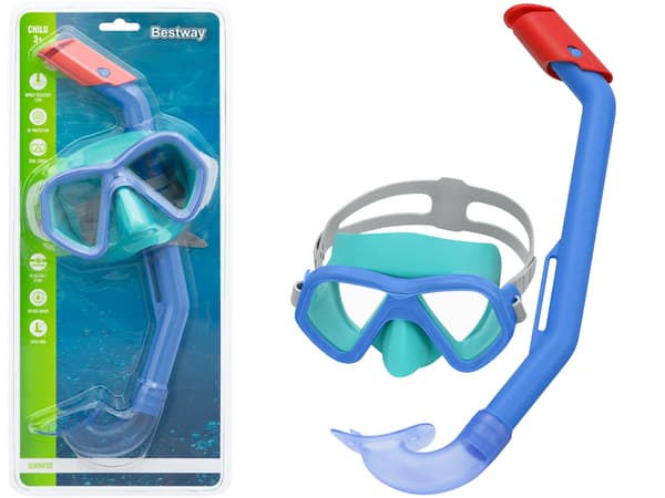 Dykkersæt Blue Mask + Snorkel Bestway 24023