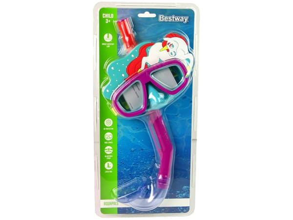 Animal Snorkeling Mask Pink Bestway 24059