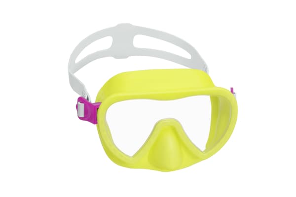 Dykkersæt Gul maske, finner, Snorkel Bestway 25039