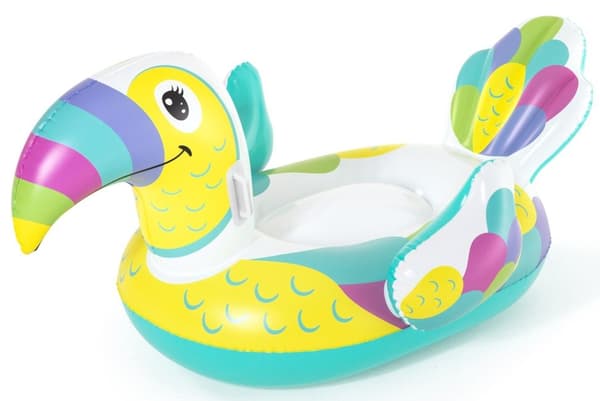 Toucan farverig oppustelig madras 173 cm Bestway 41437