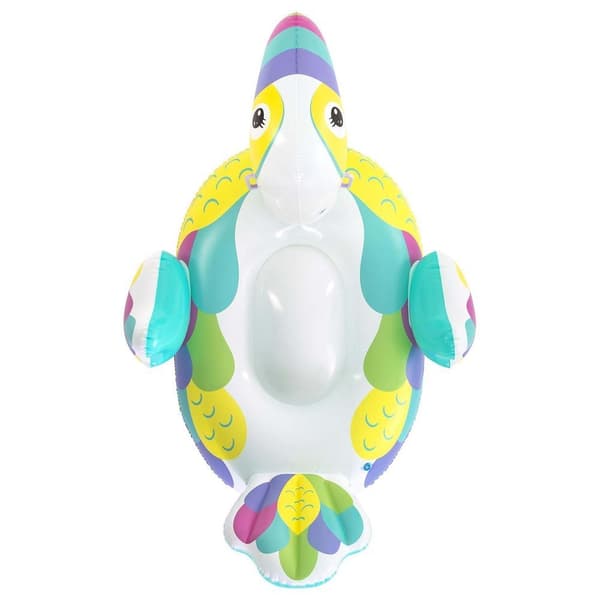 Toucan farverig oppustelig madras 173 cm Bestway 41437