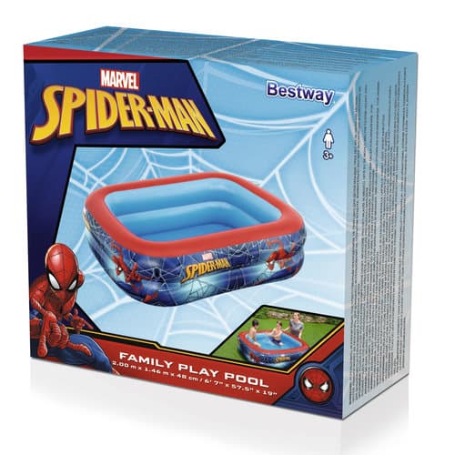 Spider-Man puhallettava allas 200x146x48 cm Bestway 98011
