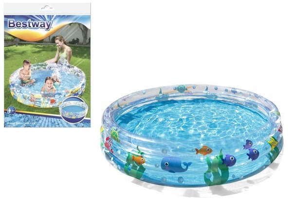 Sea World oppustelig pool til børn 152 x 30 cm Bestway 51004