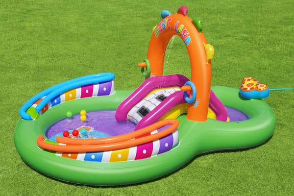Oppustelig legeplads 295 x 190 x 137 cm Bestway 53117