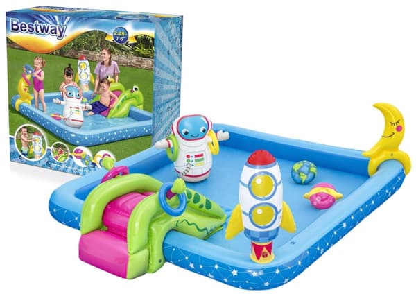 Puhallettava leikkikenttä 239 x 206 x 86 cm Bestway 53126