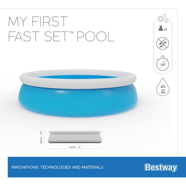Haveswimmingpool til børn 152 cm x 38 cm Bestway 57241