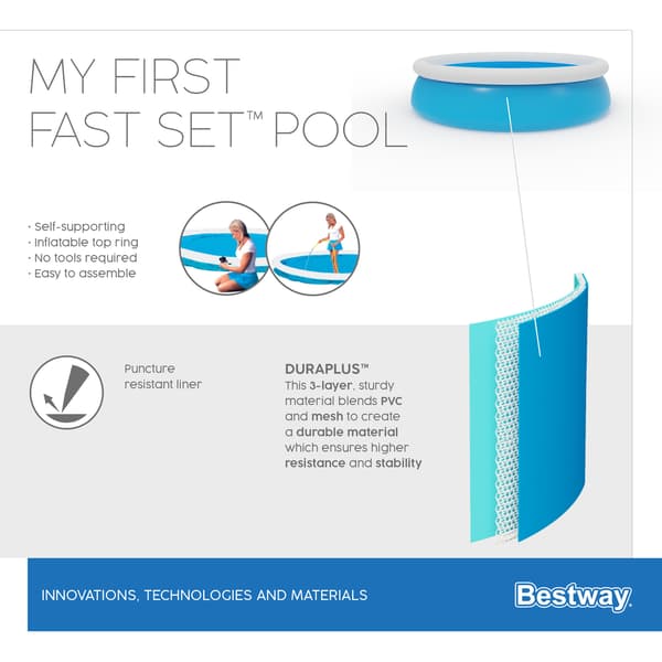 Haveswimmingpool til børn 152 cm x 38 cm Bestway 57241