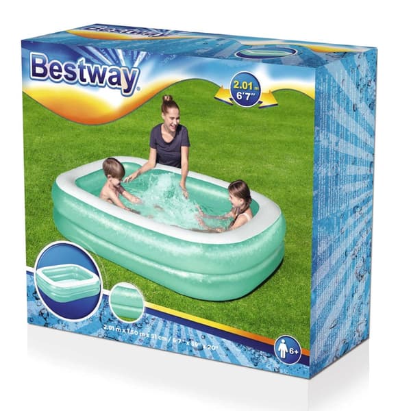 Uppblåsbar pool 201 x 150 x 51 cm Bestway 54005
